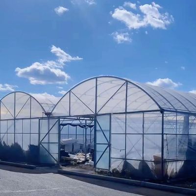 Sistema hidropónico de cultivo de vegetales en invernadero de múltiples tramos para estructura de acero 20.000kg