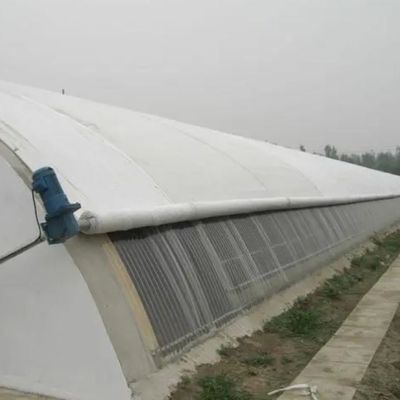 Invernadero para el cultivo de tomate con luz solar de doble capa y techo arqueado