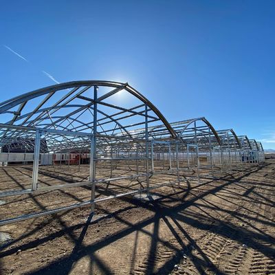 Invernadero de película hidropónica para el cultivo de hortalizas