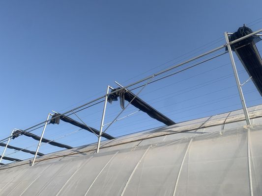 Sistema de invernaderos hidropónicos de estructura de acero para una agricultura sostenible
