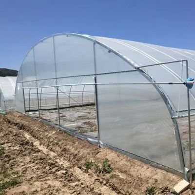 Tubo de acero galvanizado por inmersión en caliente película agrícola hidropónica invernaderos material de construcción