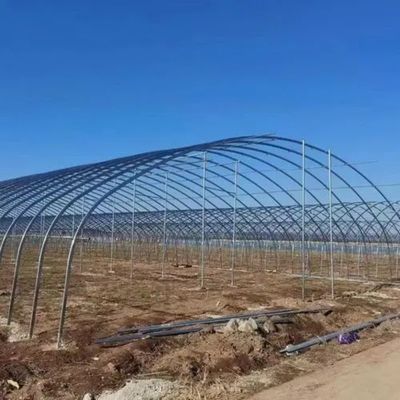 Tubo de acero galvanizado por inmersión en caliente película agrícola hidropónica invernaderos material de construcción