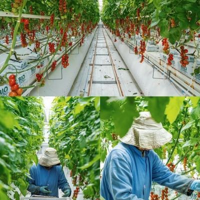Invernadero de vidrio multiespans de Venlo con coste de envío y tiempo de entrega estimado