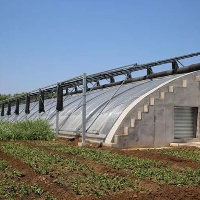 Producción a medida Producción de invernaderos para la agricultura Película de túnel de plástico de múltiples tramos