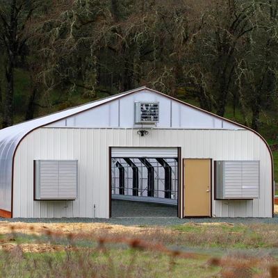 Sistema de pantalla de sombreado para el cultivo de árboles vegetales Invernadero con estructura de acero